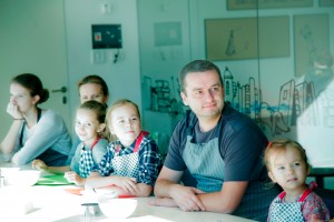 Мастер-класс в Детском кафе: пельмени 2