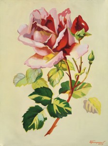 Дубосарский Владимир. «Старая открытка 2», 2013 год. Холст, масло