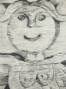 Дубосарский Владимир. «Сирин», 2015 год. Холст, акрил