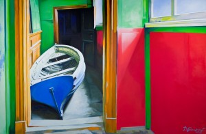 Дубосарский Владимир. «Голубая мечта», 2015 год. Холст, масло