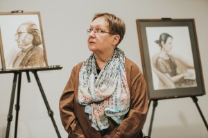 Открытие выставки Алены Дергилевой