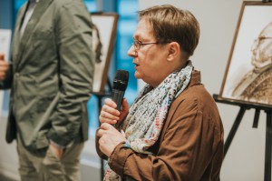 Открытие выставки Алены Дергилевой