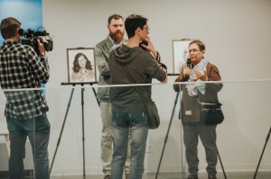 Открытие выставки Алены Дергилевой