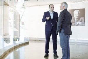 Александр Рар в Музее Ельцина