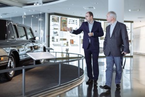 Александр Рар в Музее Ельцина