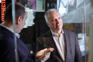 Александр Рар в Музее Ельцина