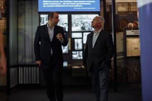 Александр Рар в Музее Ельцина