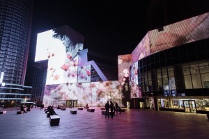 Медиафасад Ельцин Центра