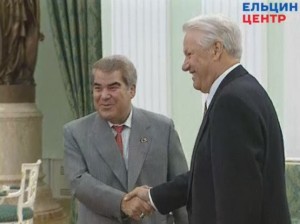 Встреча президента РФ Б.Н. Ельцина и президента Туркменистана С.А. Ниязова