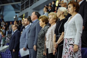 Наина Ельцина. Закрытие XV Кубка Ельцина по волейболу