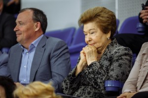 Наина Ельцина. Закрытие XV Кубка Ельцина по волейболу