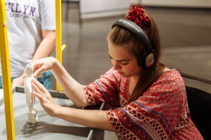 Американские школьники-инвалиды на выставке «Единомышленники»