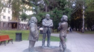 Скульптура Андрея Антонова: Миша Брусиловский, Виталий Волович, Герман Метелев