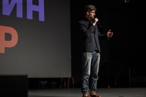 Вероника, Антон и Олег Долины. Творческая встреча