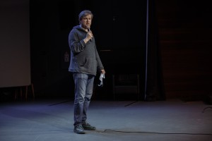 Вероника, Антон и Олег Долины. Творческая встреча