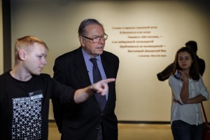 Кшиштоф Занусси в Музее Ельцина