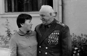 Генриэтта Перьян с Георгием Жуковым, 1967 г.