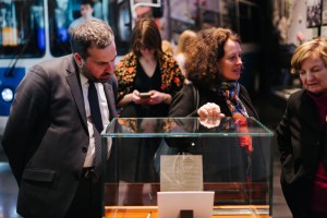 Посол Франции Сильви Берманн в Музее Ельцина