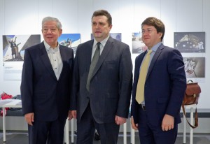 Слева — Александр Левин, Владимир Соловьев