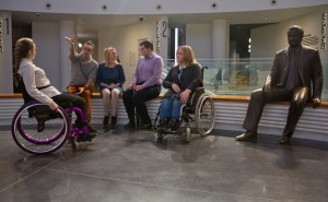 Экскурсия экспертов с особыми потребностями в Музей Ельцина