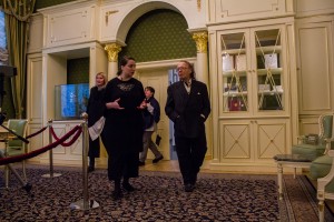 Эдвард Радзинский в Музее Ельцина