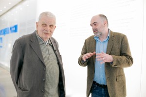 Томас Венцлова в Музее Ельцина