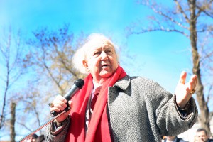 Зураб Церетели. Открытие бюста Ельцина на Аллее правителей