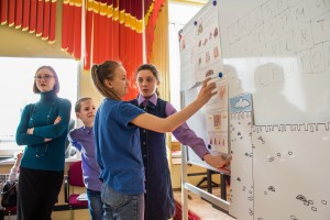 Музейное занятие в детском доме Каменск-Уральского