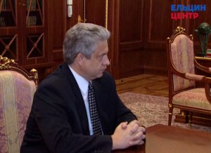 Рабочая встреча президента РФ Б.Н. Ельцина с директором Федеральной Службы Безопасности РФ (ФСБ РФ) Н.Д. Ковалевым (о ситуации во властных структурах г. Ленинск-Кузнецкого)