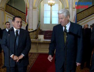 Официальный визит в РФ президента Арабской Республики Египет Х. Мубарака. Подписание соглашений между Россией и Египтом. Часть 1