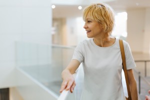 Ингеборга Дапкунайте в Музее Ельцина