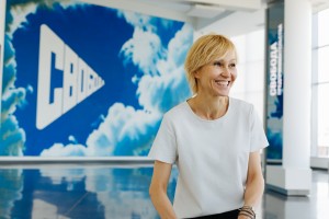Ингеборга Дапкунайте в Музее Ельцина