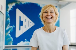 Ингеборга Дапкунайте в Музее Ельцина