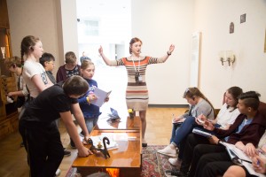 Музей в подарок. Школьники из Мильково