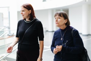 День поэзии. Татьяна Щербина и Всеволод Емелин в Музее Ельцина
