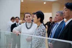 Визит принцессы Японии Хисако Такамадо