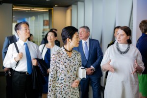 Визит принцессы Японии Хисако Такамадо