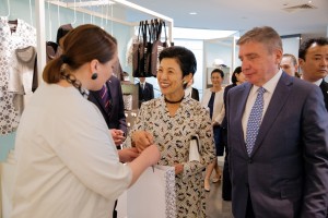 Визит принцессы Японии Хисако Такамадо