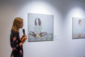 Открытие выставки Полины Синяткиной «Вдохнуть и не дышать»