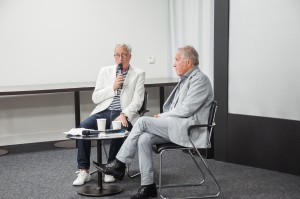 Поэт Юрий Ряшенцев в Музее Ельцина