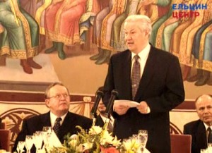 Торжественный обед в Кремле в честь президента Финлядской Республики М. Ахтисаари