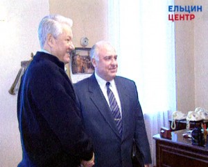 Рабочая встреча президента РФ Б.Н. Ельцина с председателем Правительства РФ В.С. Черномырдиным