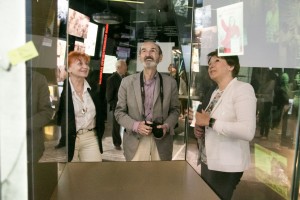 Эрик Булатов в Музее Бориса Ельцина, 2015 год. Фото: Марат Габдрахманов