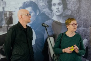 Открытие выставки Игоря Мухина «Наши 90-е. Время перемен»