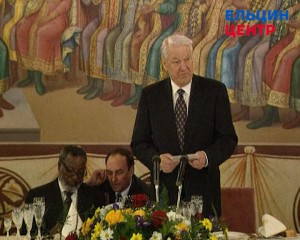 Торжественный обед в Кремле в честь президента республики Намибия С. Нуйомы