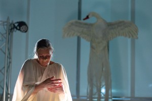 «Лебедь». Перфоманс Клэр Перри-Джонс