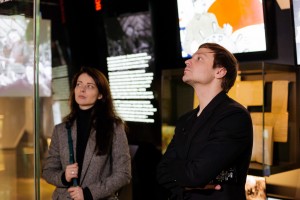 Алексей Чадов и Марина Александрова в Музее Ельцина