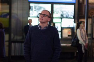 Олег Дорман и Варвара Горностаева в Музее Ельцина