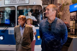 Евгений Сидихин в Музее Ельцина