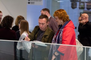 Открытие выставки Ильи Фролова «Фрагменты толпы»